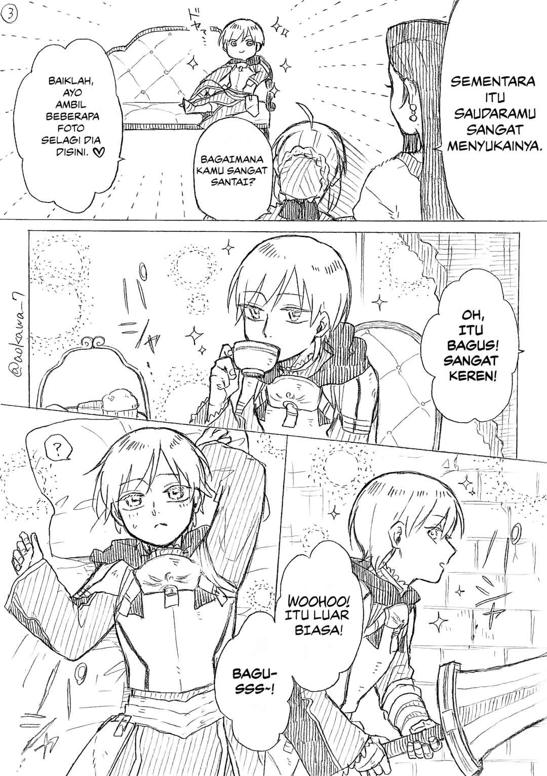 Josou Cosplayer ni Otouto ga Dekiru Manga Chapter 7.2 - Page 4