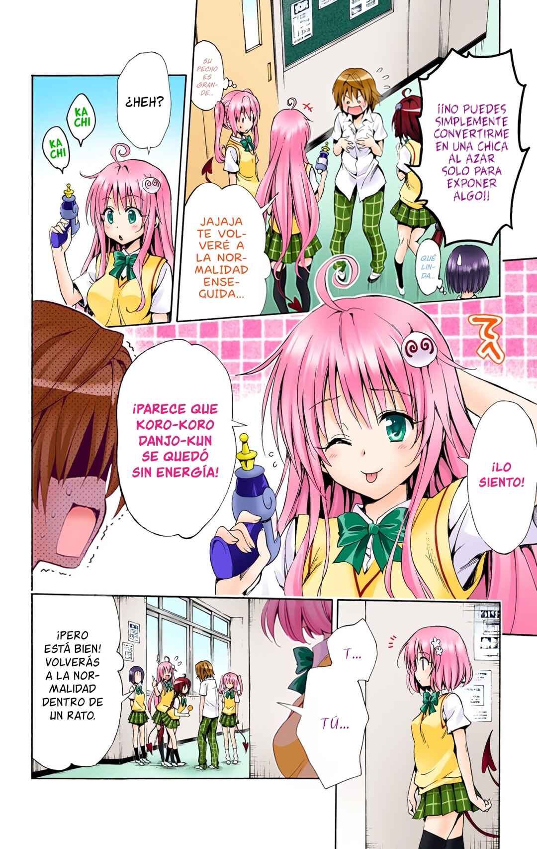 To Love Ru Darkness (Official Colored) Chapter 8 - Page 12
