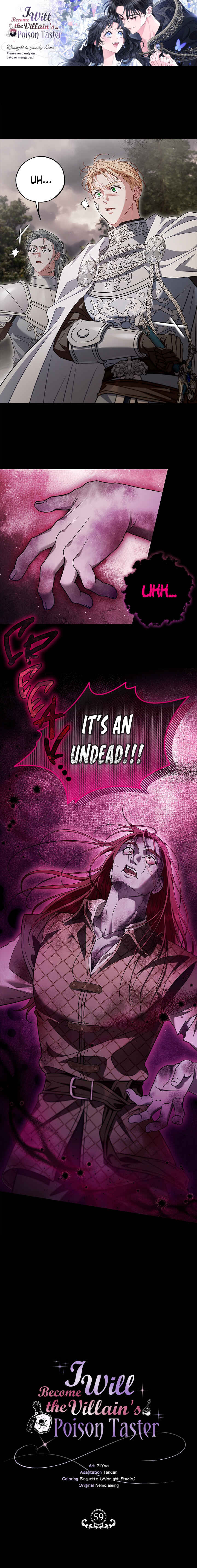 I Will Become the Villain's Poison Taster Chapter 59 - Page 1