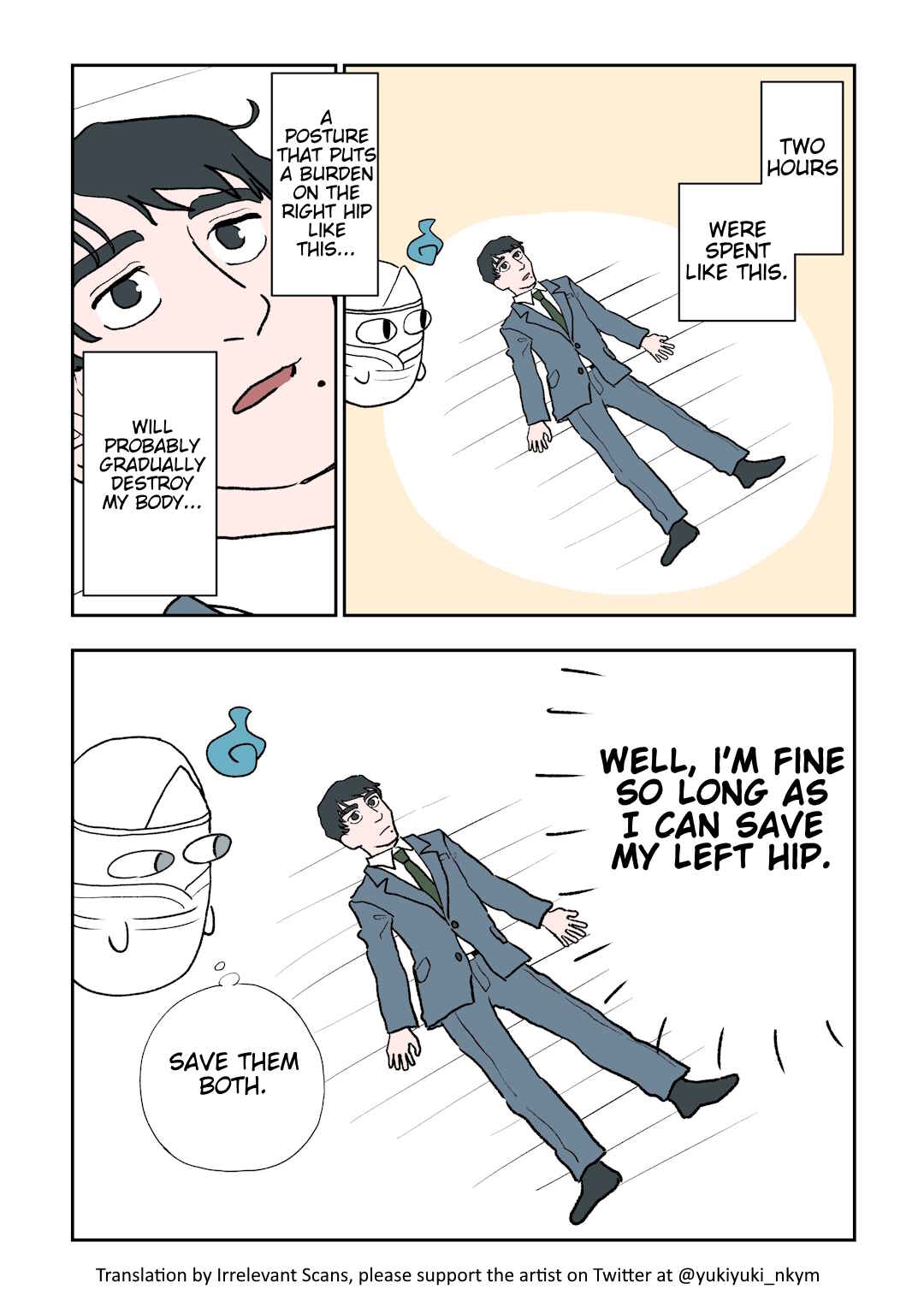 Yuurei to Tsukareta Kaishain Chapter 3 - Page 1