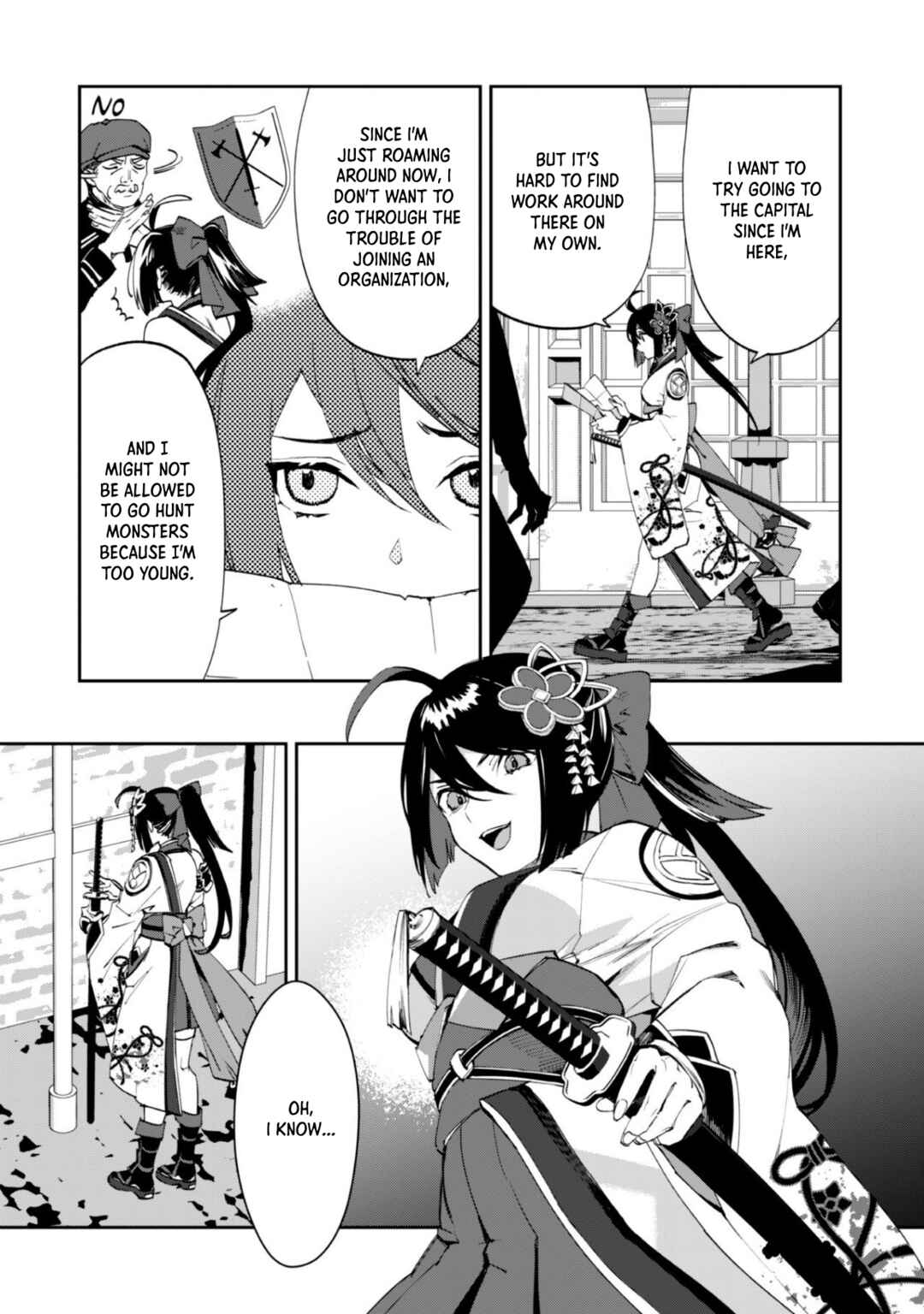 "Hitokiri" Shoujo Koushaku Reijou no Goei ni Naru Chapter 1 - Page 11