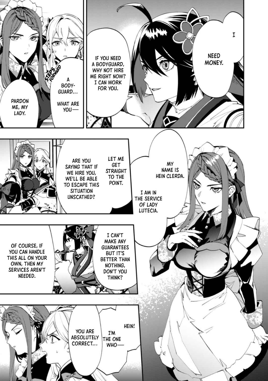 "Hitokiri" Shoujo Koushaku Reijou no Goei ni Naru Chapter 1 - Page 21