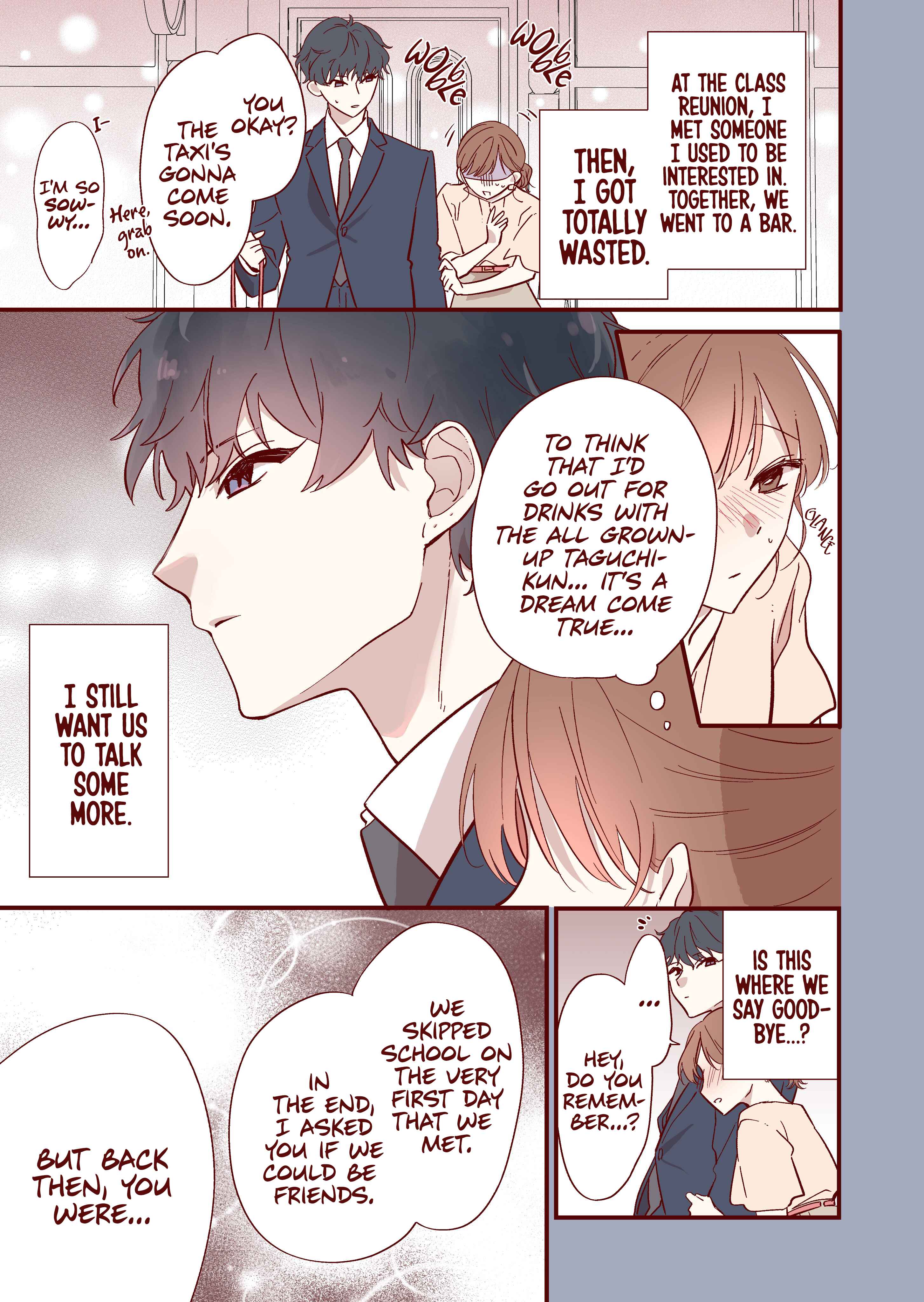 Okaeri, Hatsukoi. Chapter 4 - Page 1