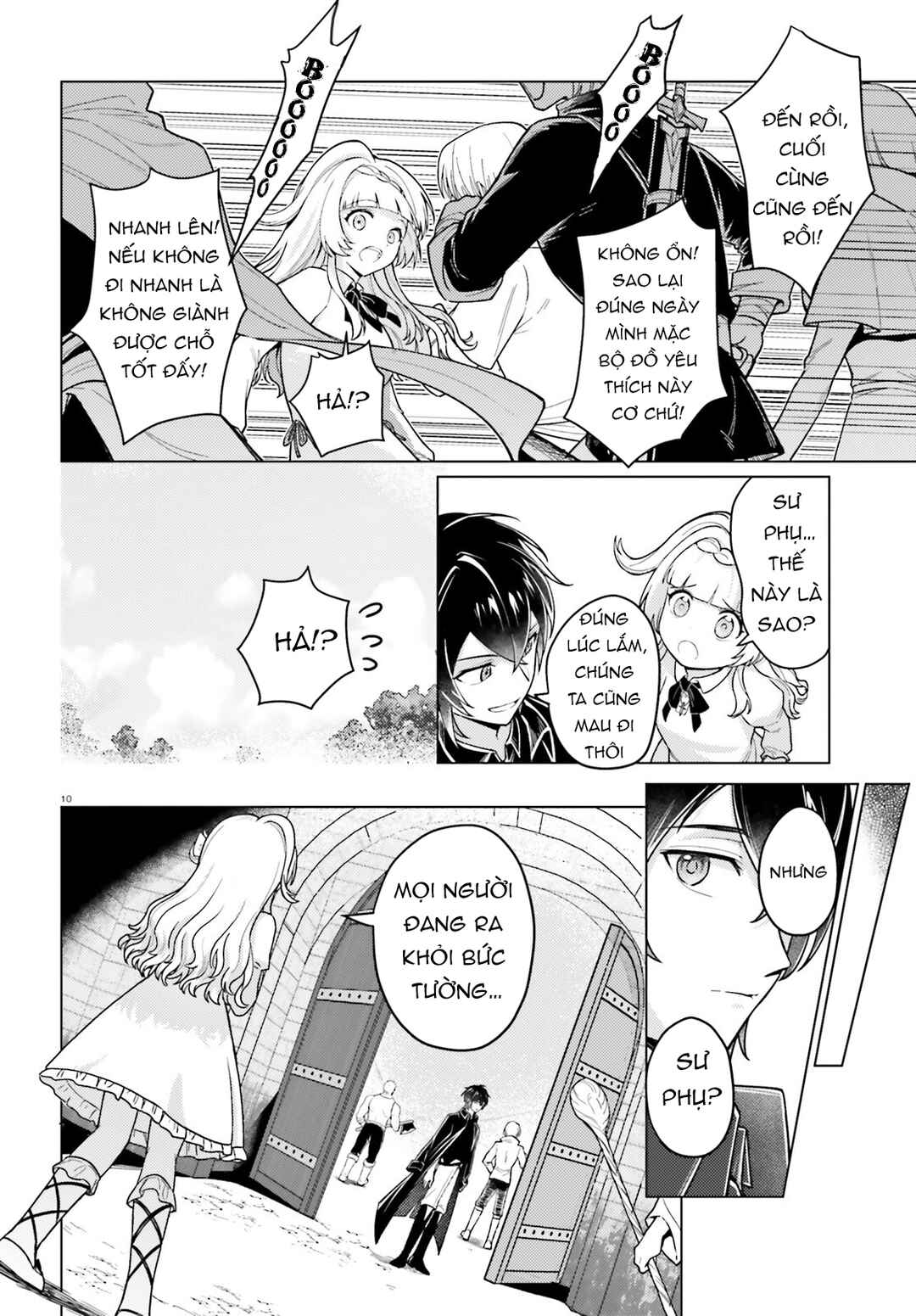 Habatake Majutsu Sekai no Shitei Tachi! Chapter 4 - Page 10