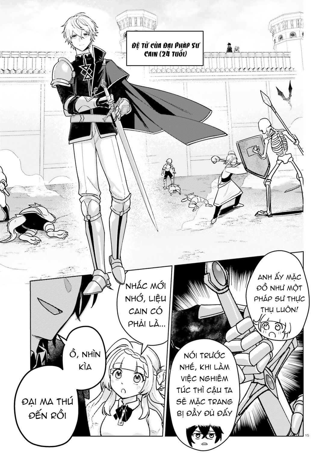 Habatake Majutsu Sekai no Shitei Tachi! Chapter 4 - Page 15
