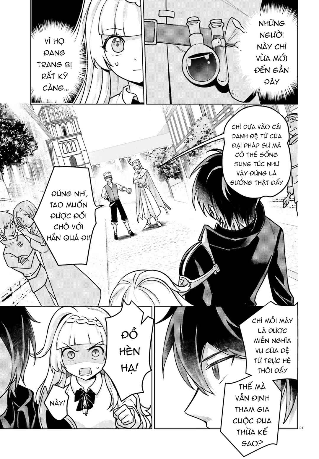 Habatake Majutsu Sekai no Shitei Tachi! Chapter 4 - Page 21