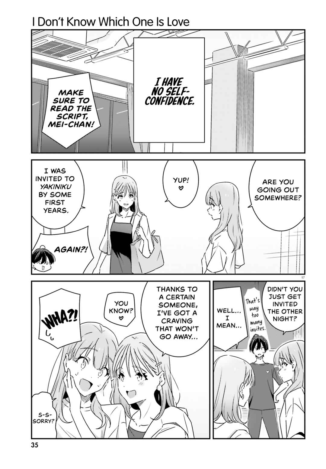 Dore ga Koi ka ga Wakaranai Chapter 12 - Page 17