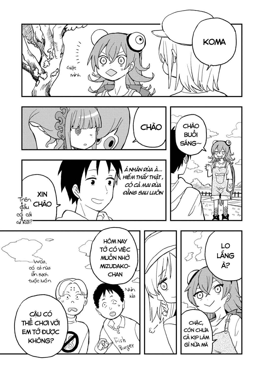 Mizudako-chan kara wa Nigerarenai! Chapter 12 - Page 6