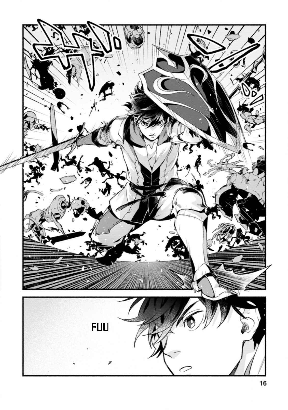 Sono Monban, Saikyou ni Tsuki: Tsuihou Sareta Bougyoryoku 9999 no Senshi, Outo no Monban to shite Musou Suru Chapter 6 - Page 14