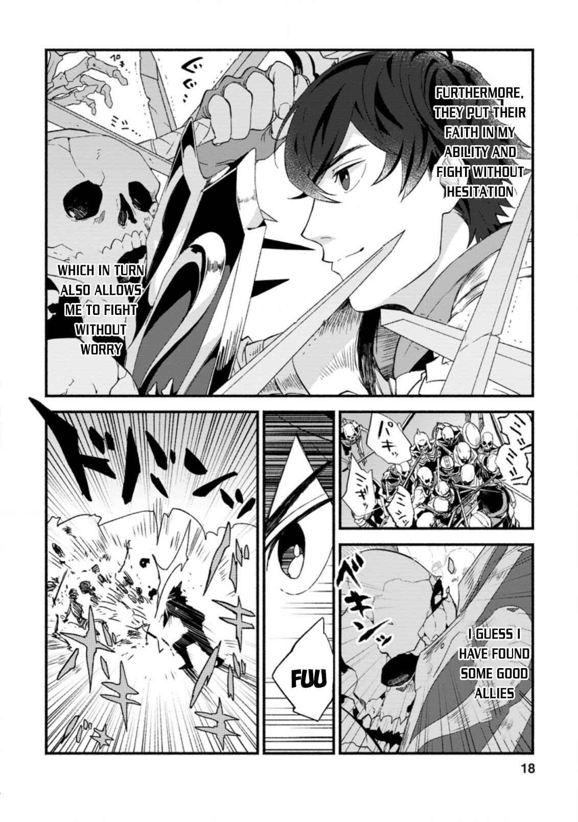 Sono Monban, Saikyou ni Tsuki: Tsuihou Sareta Bougyoryoku 9999 no Senshi, Outo no Monban to shite Musou Suru Chapter 6 - Page 16