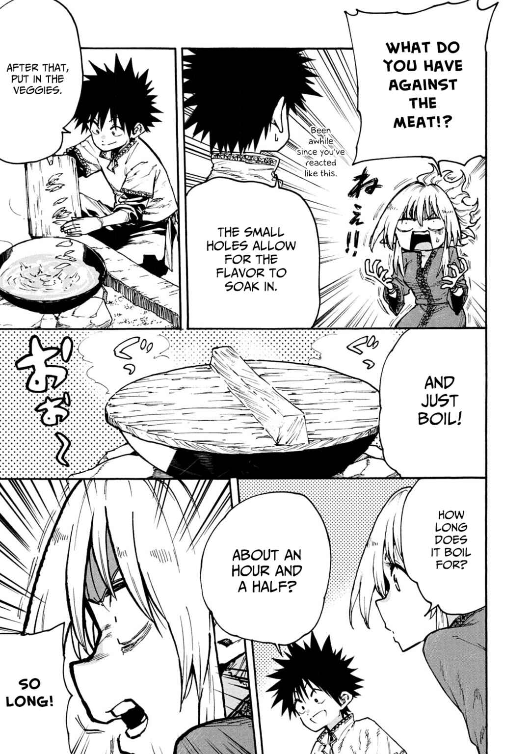 Mazumeshi Elf to Yuuboku gurashi Chapter 62 - Page 7