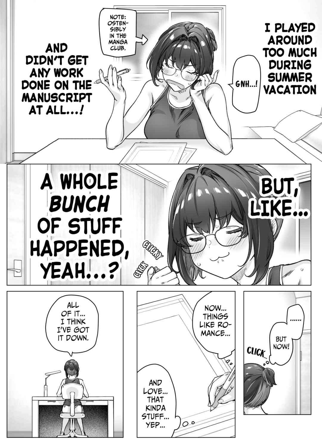 Ichinichi Goto ni Tsun ga Hetteku Tsuntsuntsuntsuntsuntsuntsuntsuntsuntsuntsundere Joshi Chapter 57 - Page 1