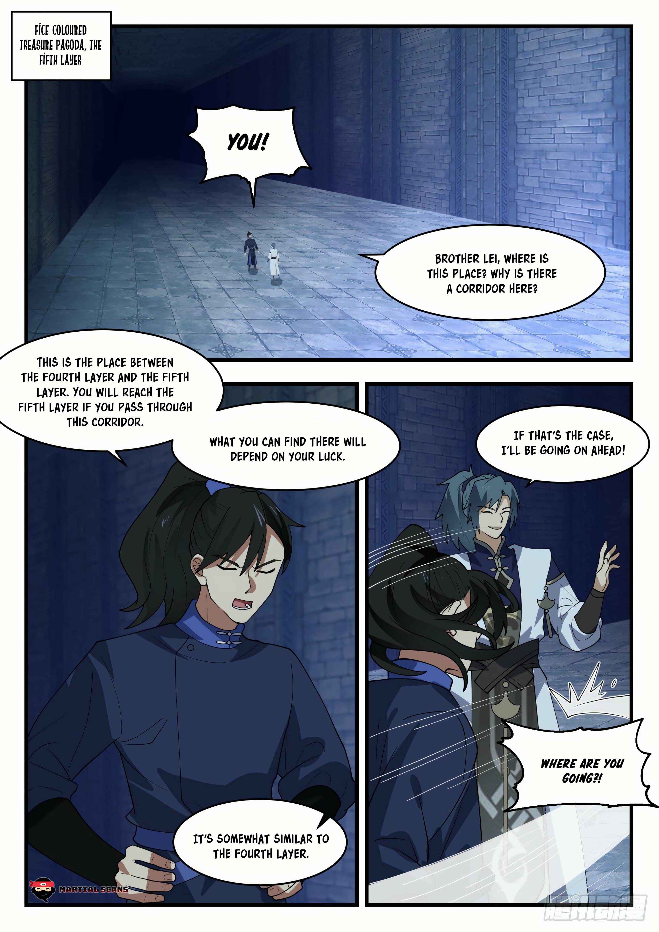 Wǔ Liàn Diānfēng Chapter 1995 - Page 3