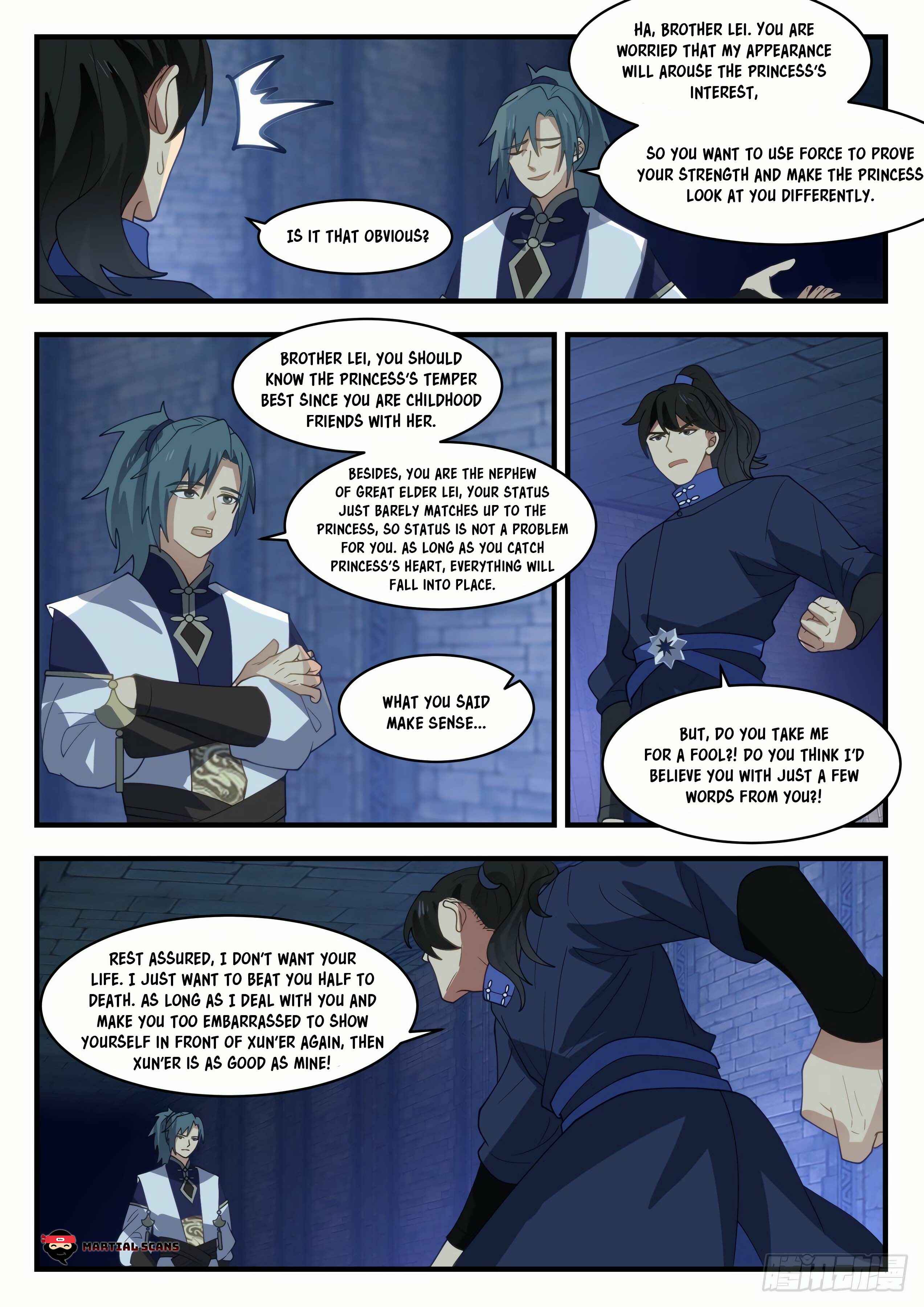 Wǔ Liàn Diānfēng Chapter 1995 - Page 4