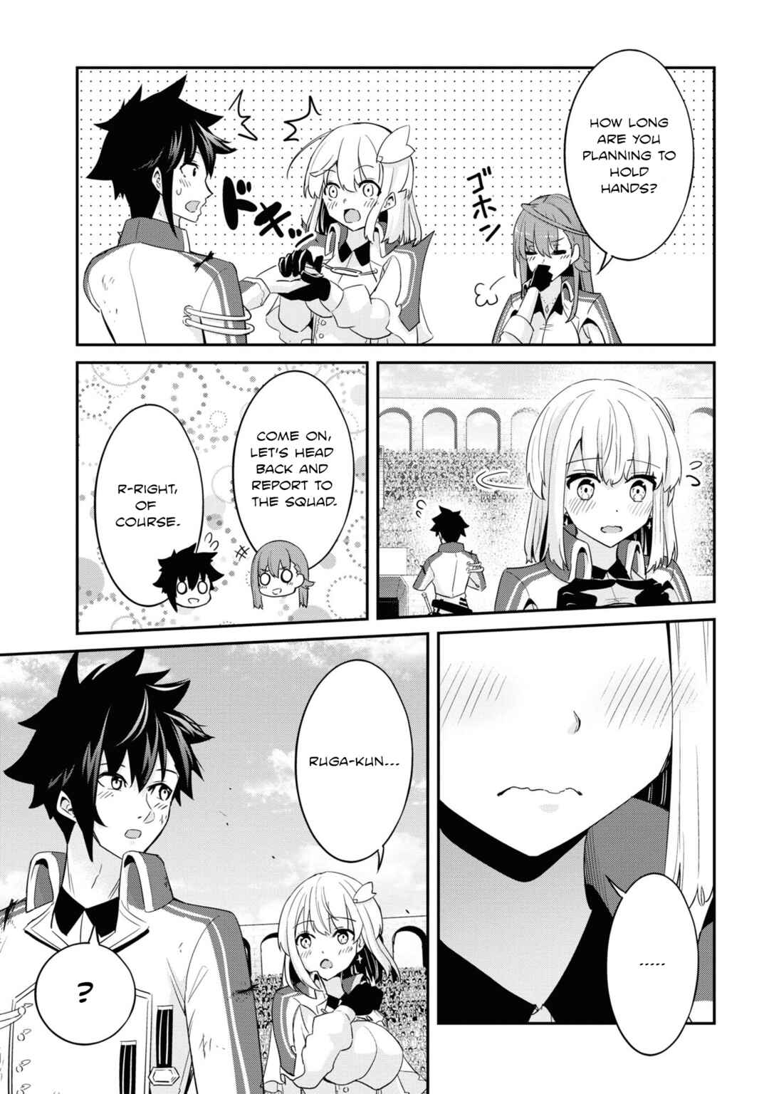 Seikishi ni Natta kedo Danchou no Oppai ga Sugosugite Kokoro ga Kiyomerarenai Chapter 10 - Page 13
