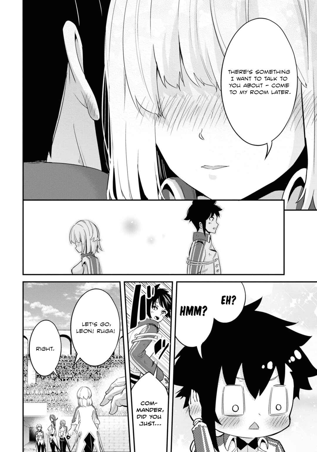 Seikishi ni Natta kedo Danchou no Oppai ga Sugosugite Kokoro ga Kiyomerarenai Chapter 10 - Page 14