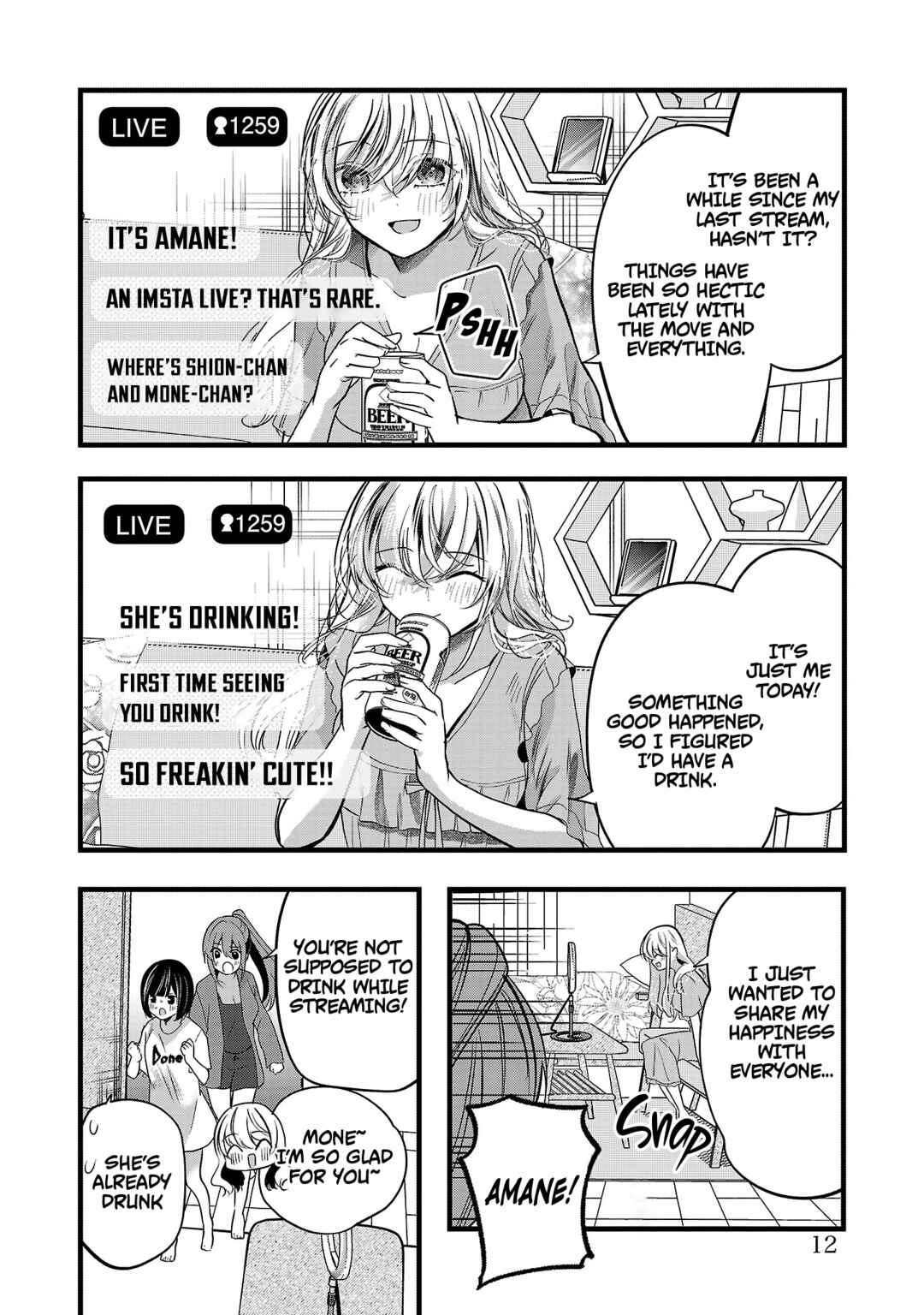 Kimi ni Koisuru Sanshimai Chapter 21 - Page 10
