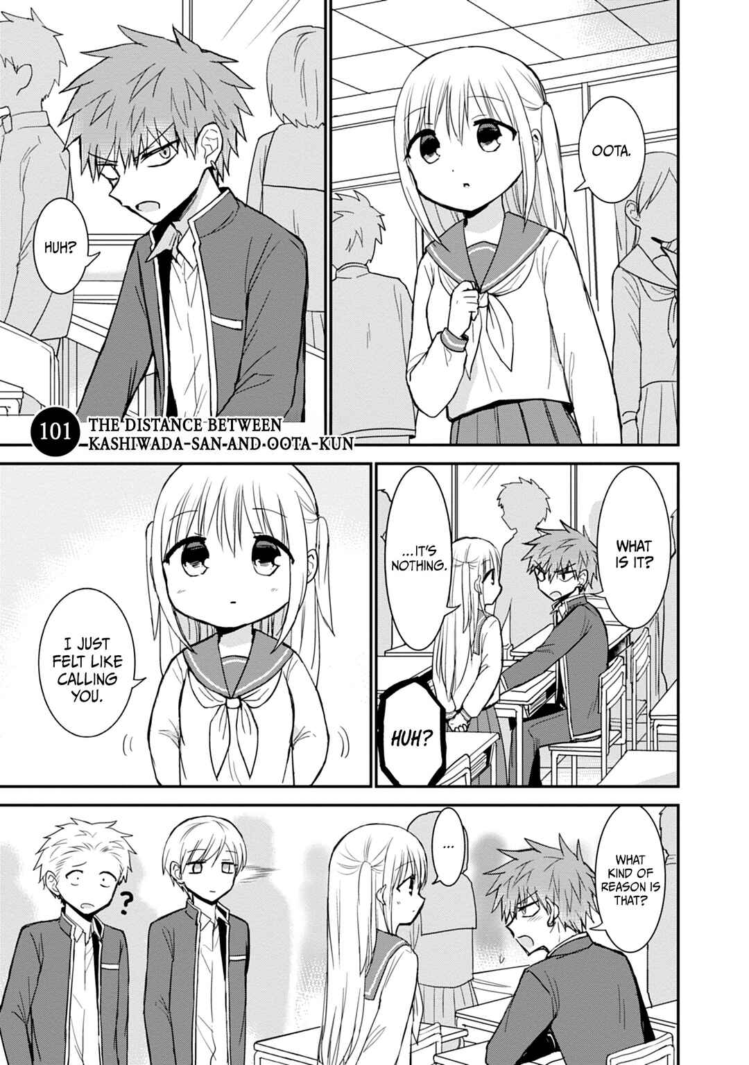 Kao ni Denai Kashiwada-san to Kao ni Deru Oota-kun Chapter 101 - Page 2
