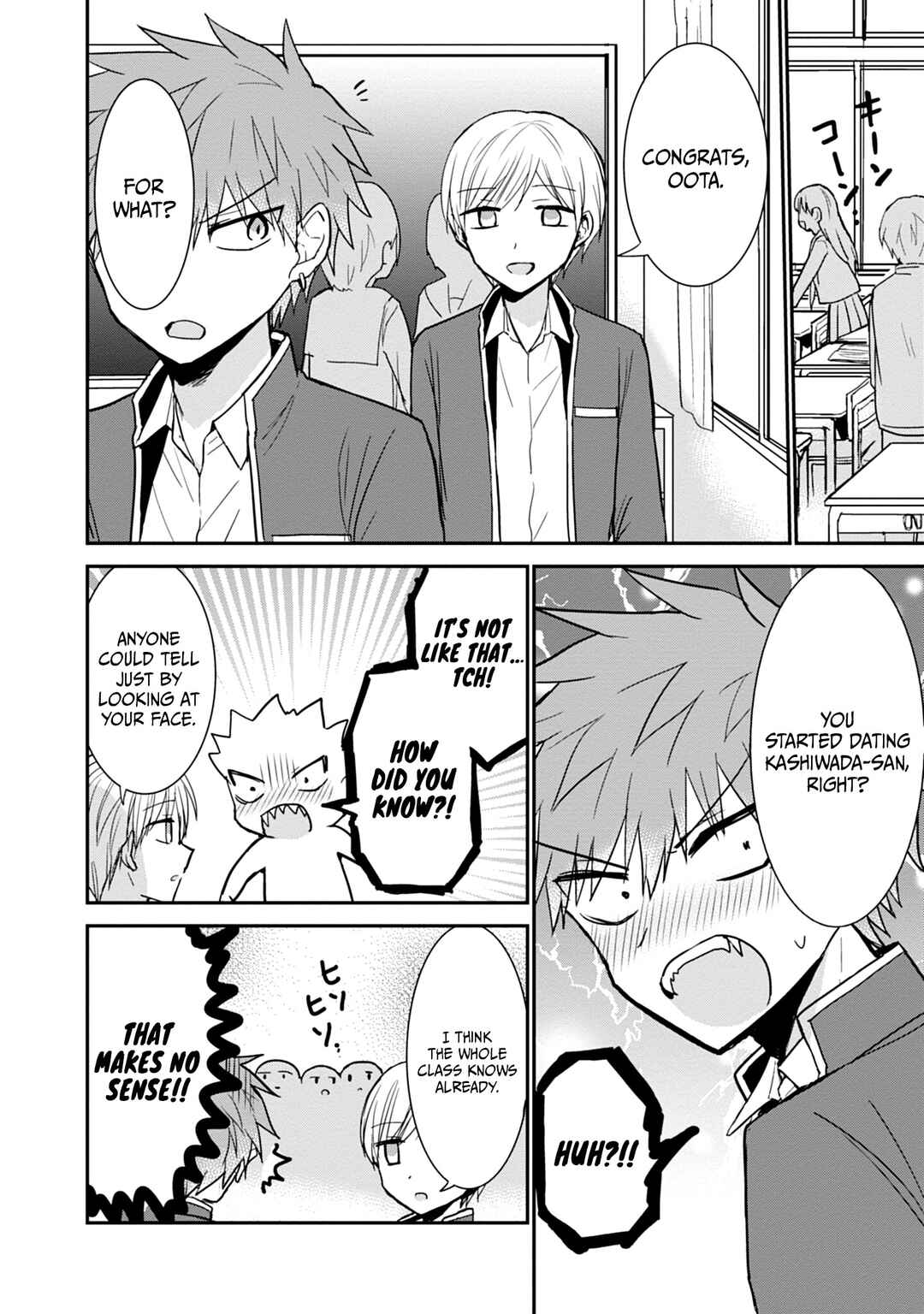 Kao ni Denai Kashiwada-san to Kao ni Deru Oota-kun Chapter 101 - Page 3