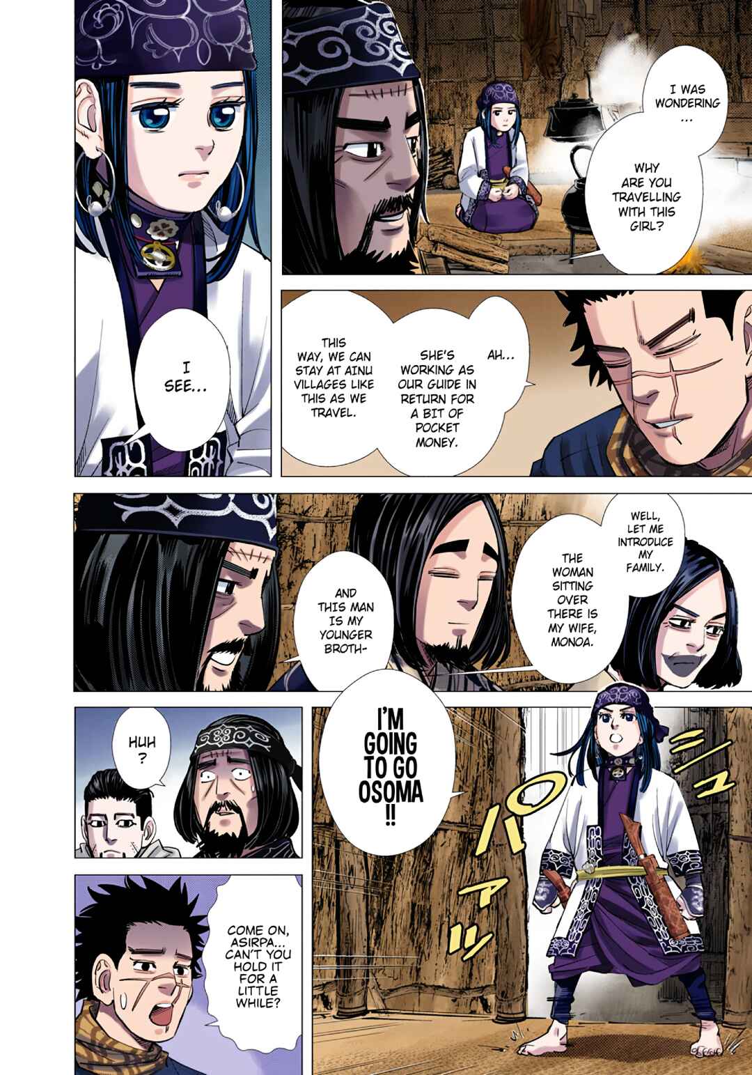 Golden Kamuy (Official Colored) Chapter 87 - Page 14