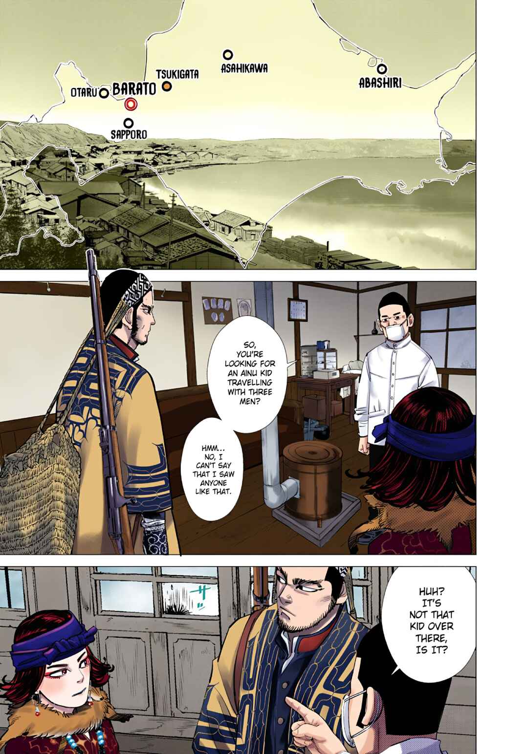 Golden Kamuy (Official Colored) Chapter 87 - Page 3