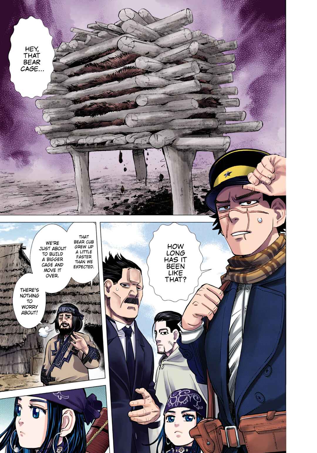 Golden Kamuy (Official Colored) Chapter 87 - Page 7