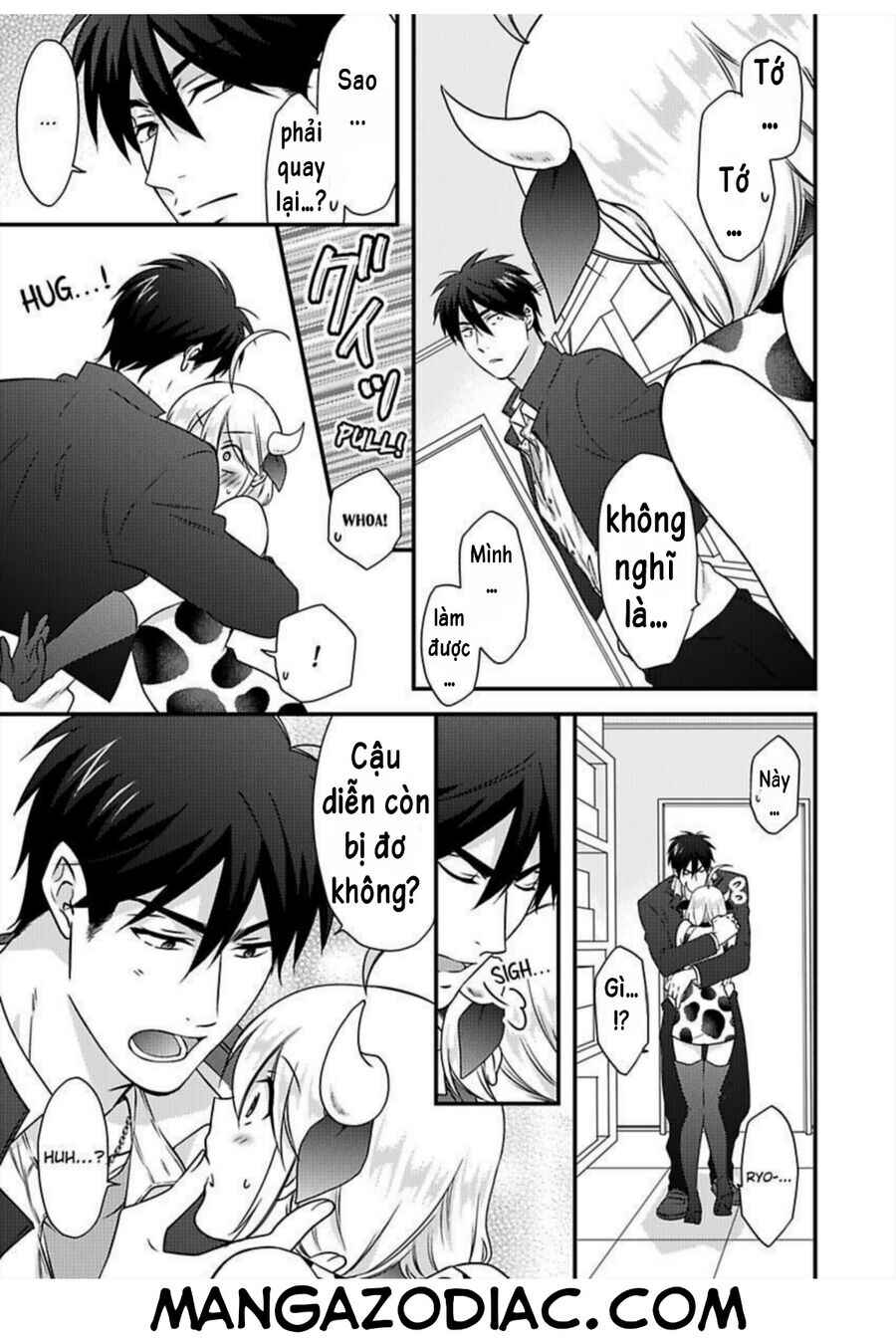 Nyotaika Yankee Gakuen ☆ Ore no Hajimete, Nerawaretemasu. Chapter 36 - Page 23