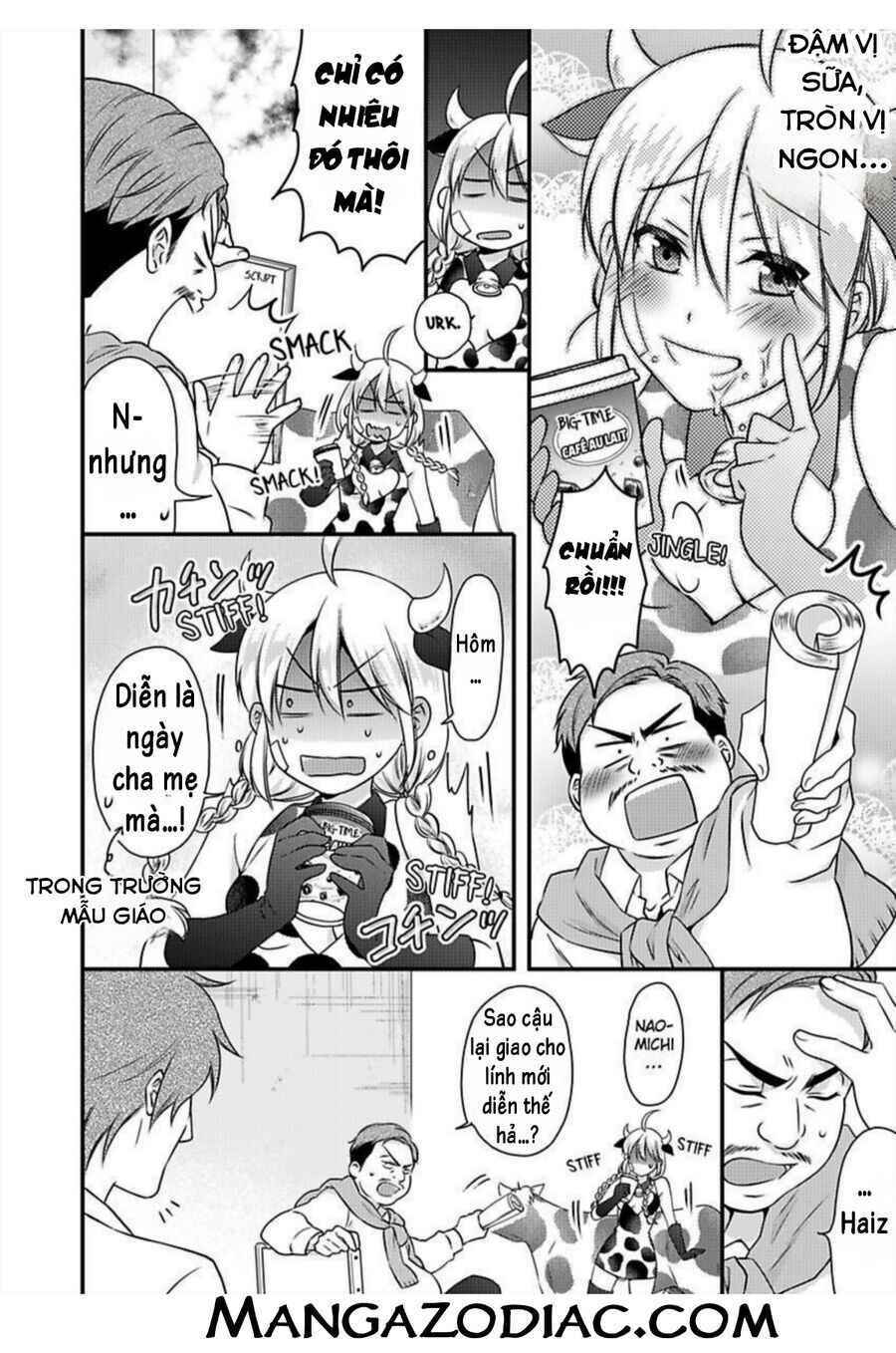 Nyotaika Yankee Gakuen ☆ Ore no Hajimete, Nerawaretemasu. Chapter 36 - Page 4