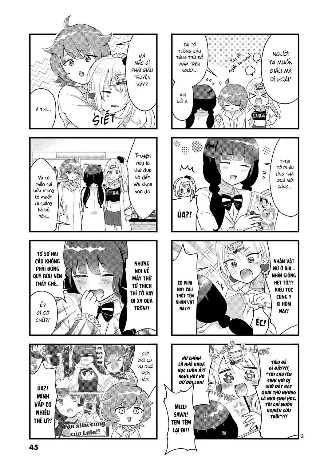 Lalalab☆ ~Gal to Kagaku to Seishun to!~ Chapter 6 - Page 3