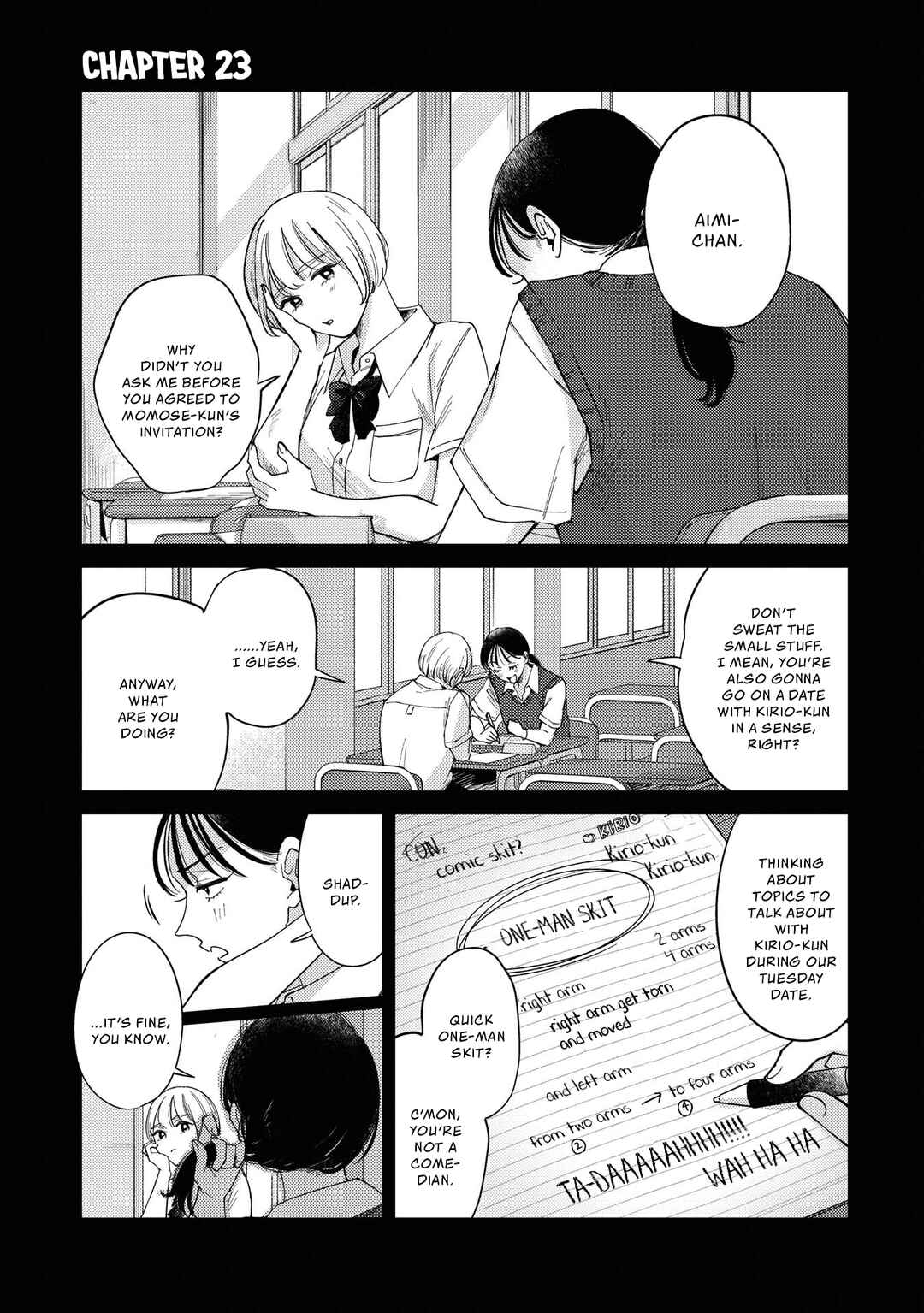 Kirio Fanclub Chapter 23 - Page 1