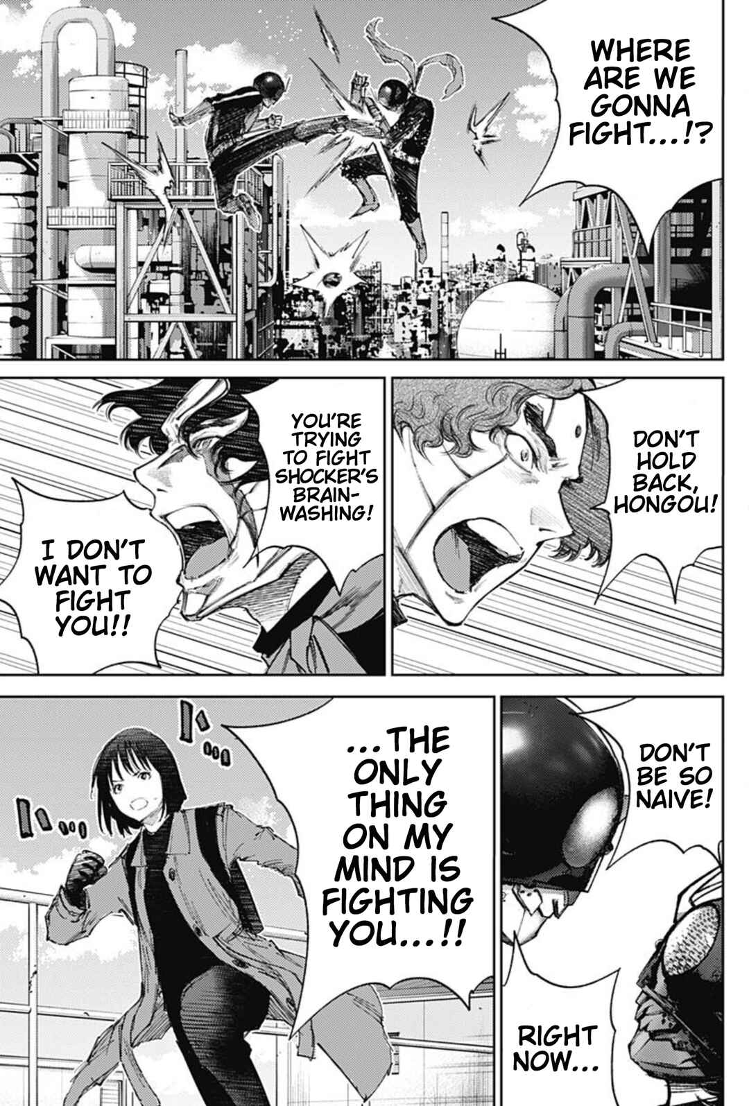 There is No True Peace in this World -Shin Kamen Rider Shocker Side- Chapter 77 - Page 17