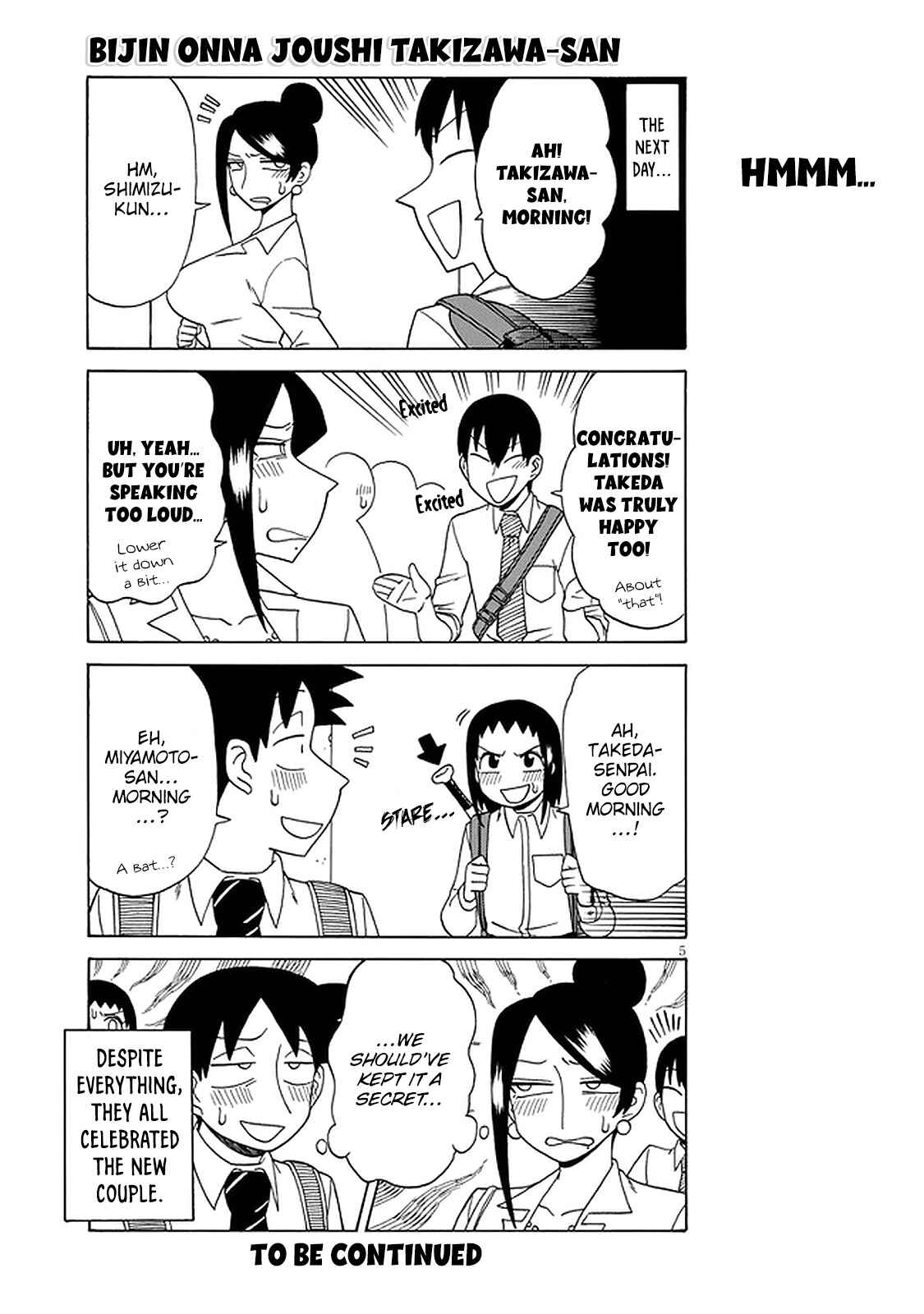 Bijin Onna Joushi Takizawa-san Chapter 119 - Page 5