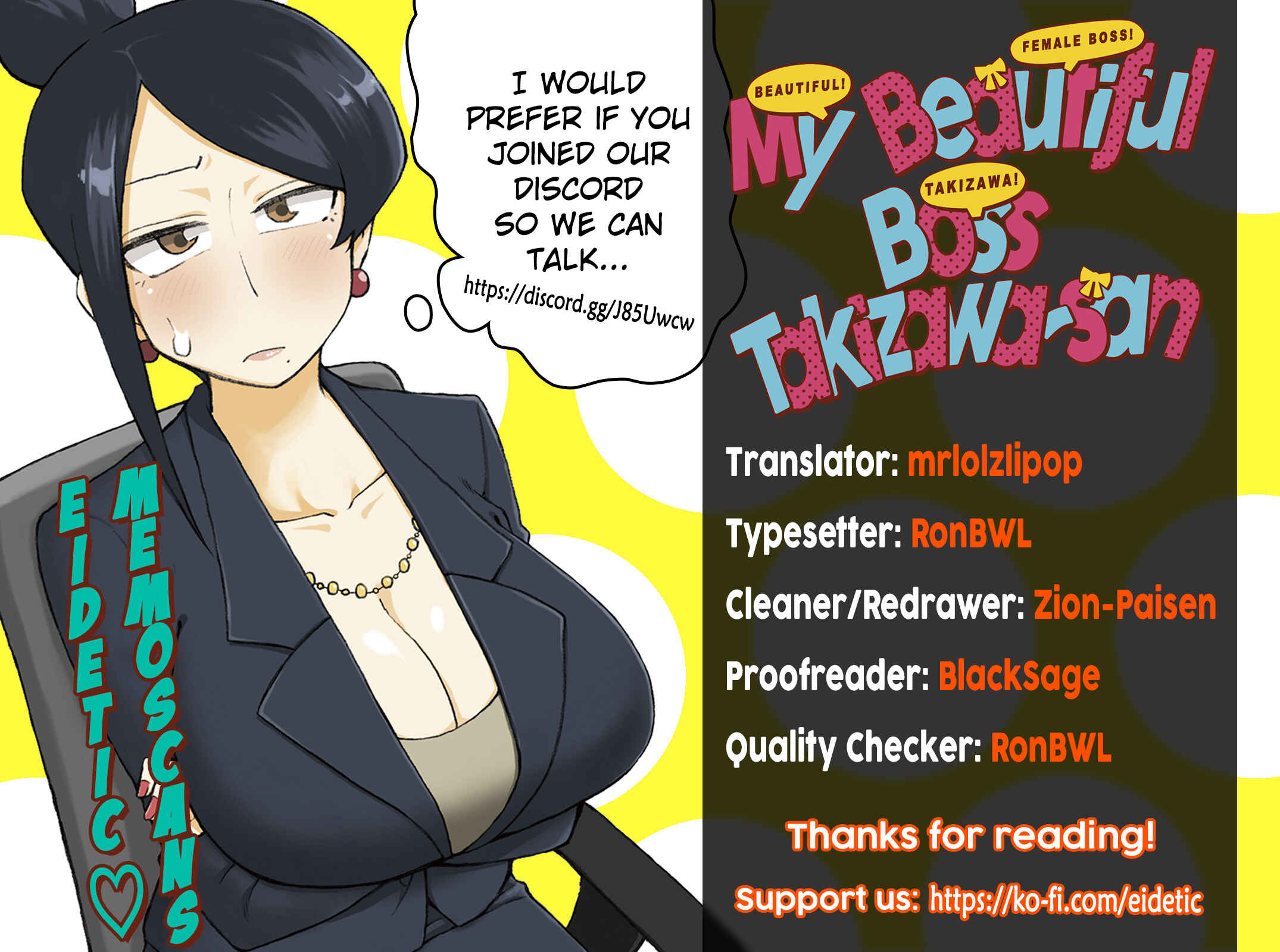 Bijin Onna Joushi Takizawa-san Chapter 119 - Page 6