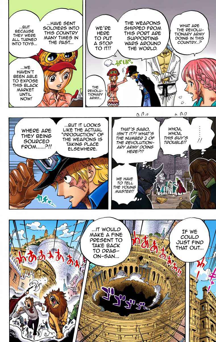One Piece (Official Colored) Chapter 744 - Page 14
