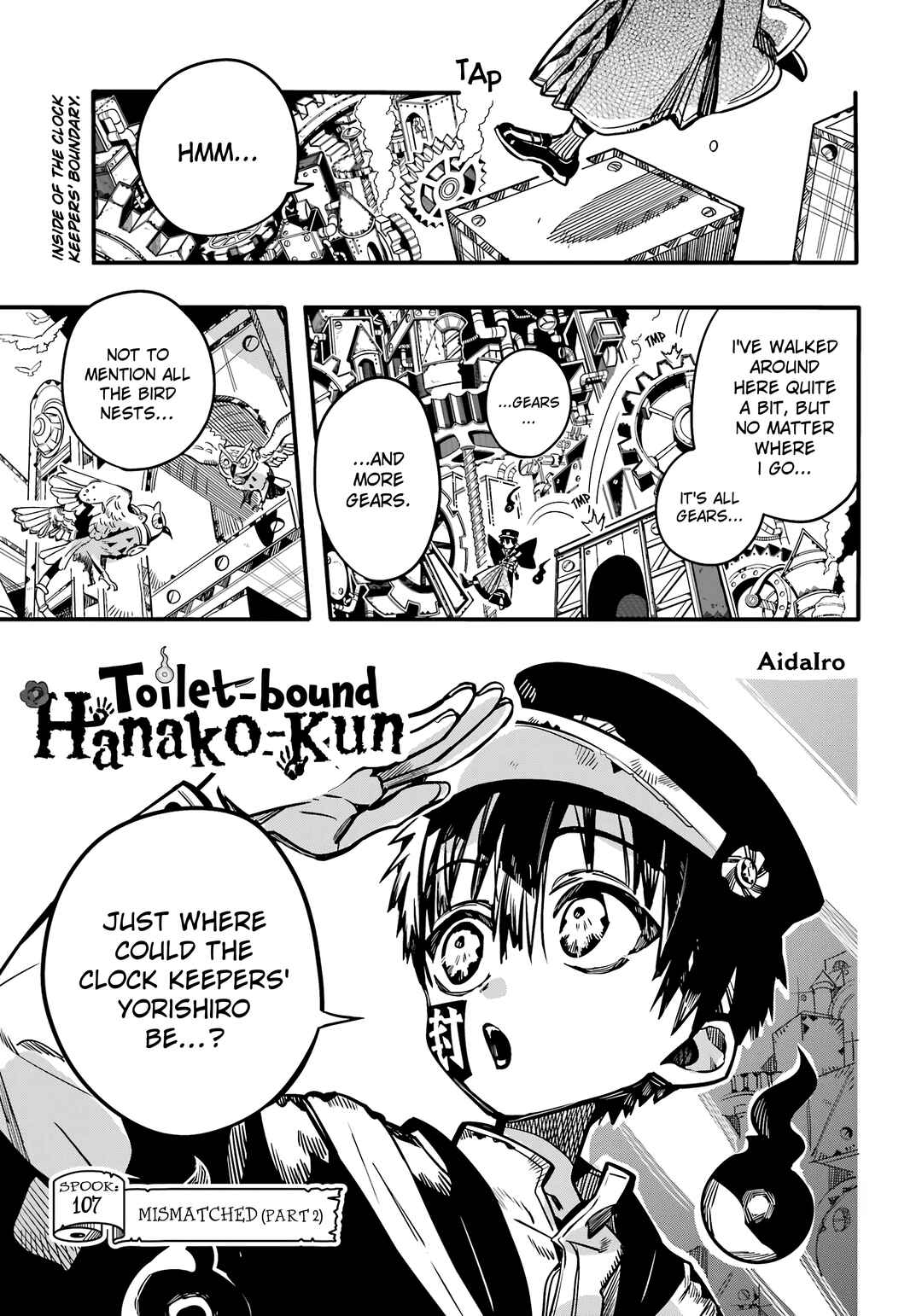 Jibaku Shounen: Hanako-kun Chapter 107 - Page 2