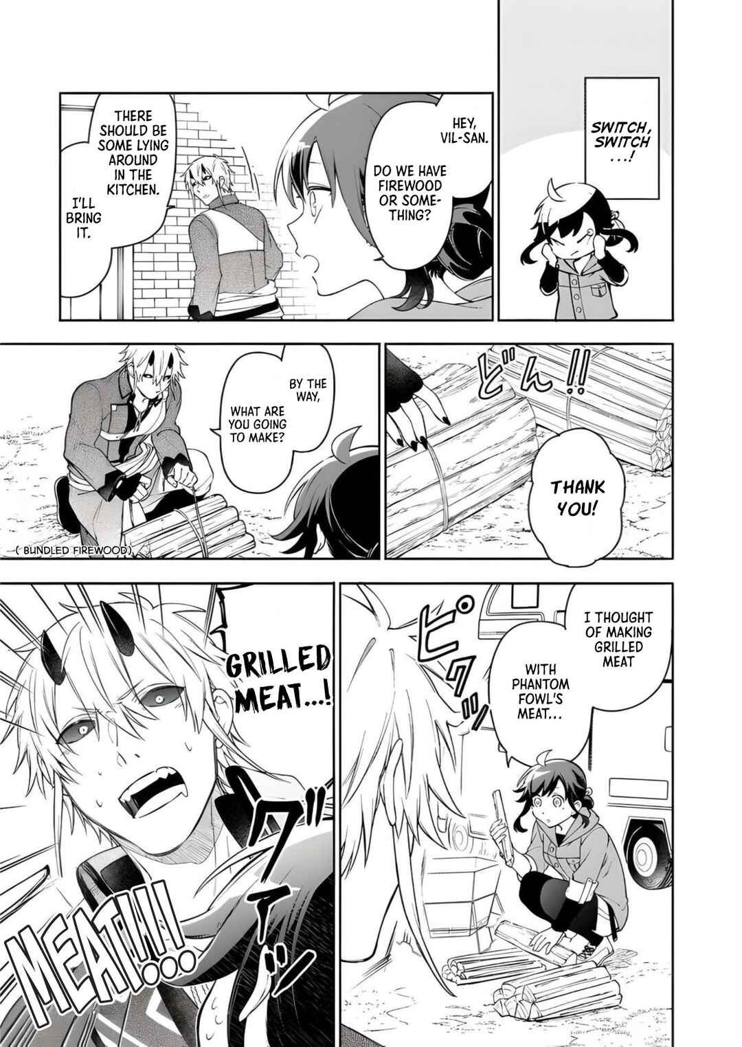 Suterare Seijo no Isekai Gohantabi Chapter 7.1 - Page 9