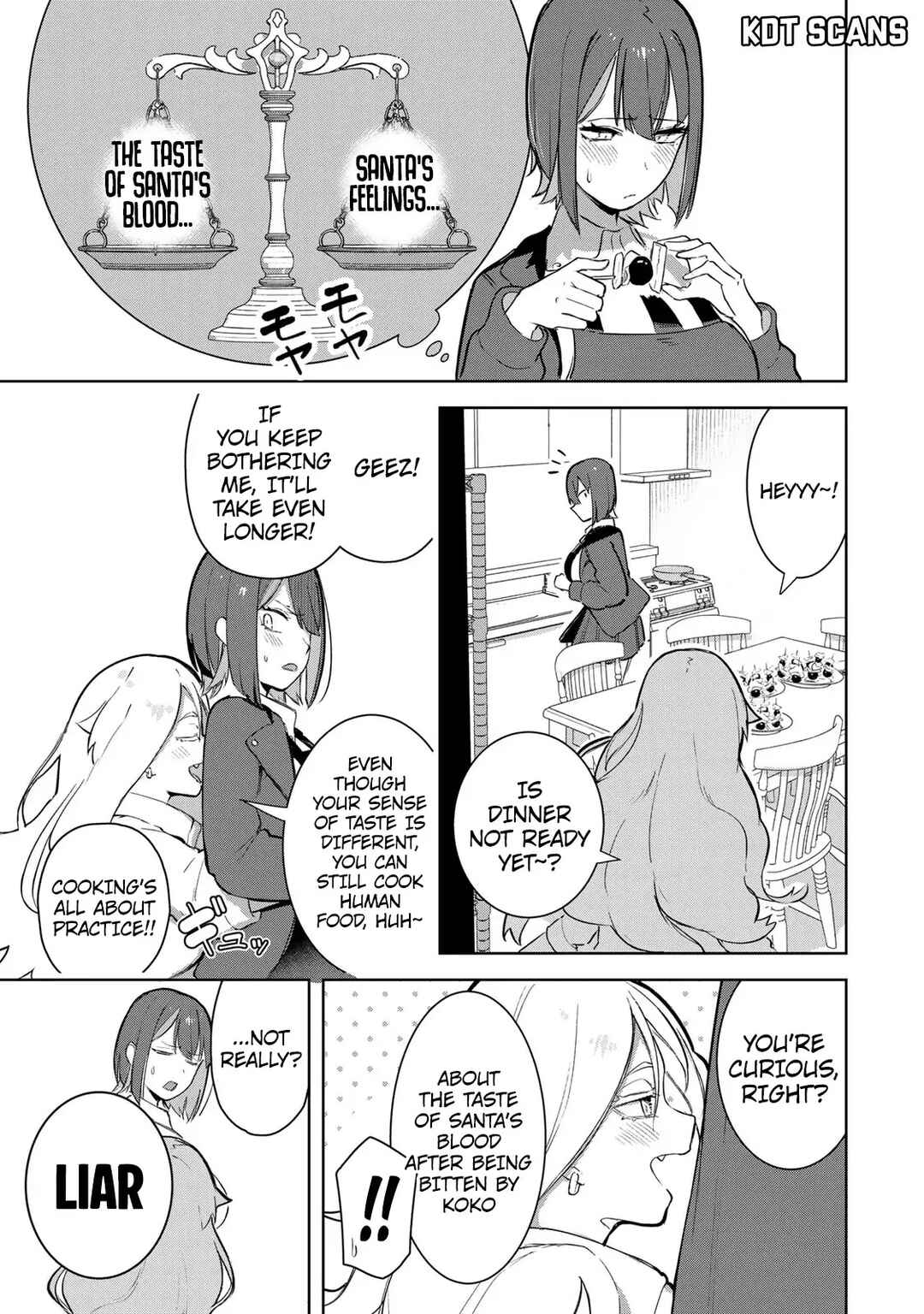 Kyuuketsuki-san wa Chitoraretai Chapter 7 - Page 8