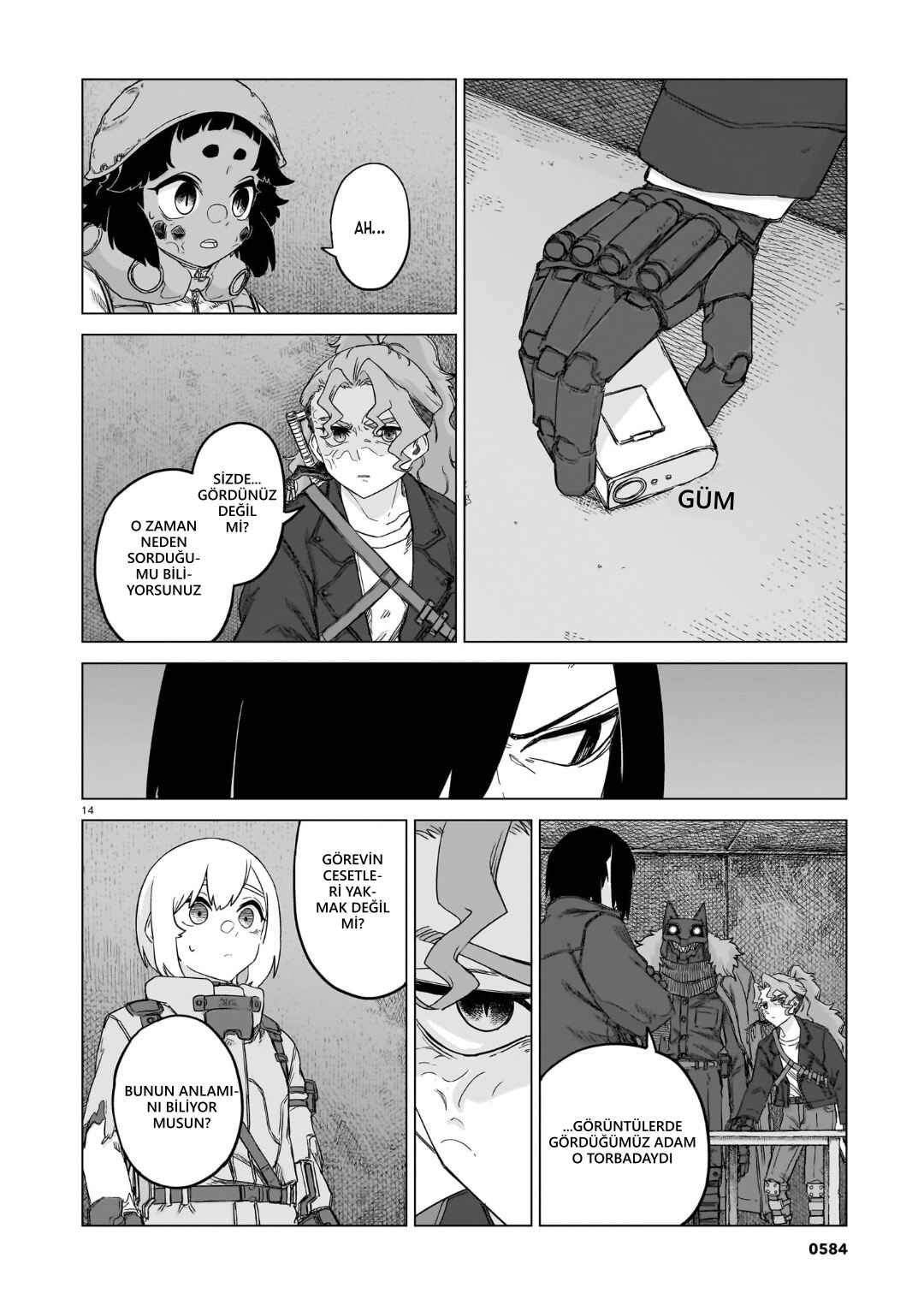 Usuzumi no Hate Chapter 37 - Page 14