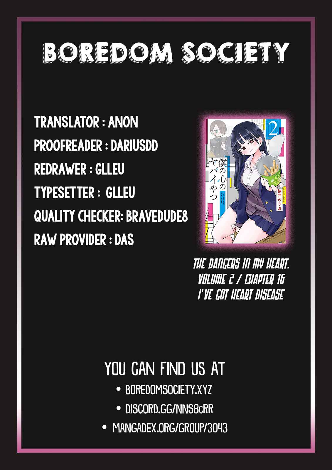 Boku no Kokoro no Yabai Yatsu Chapter 16 - Page 11