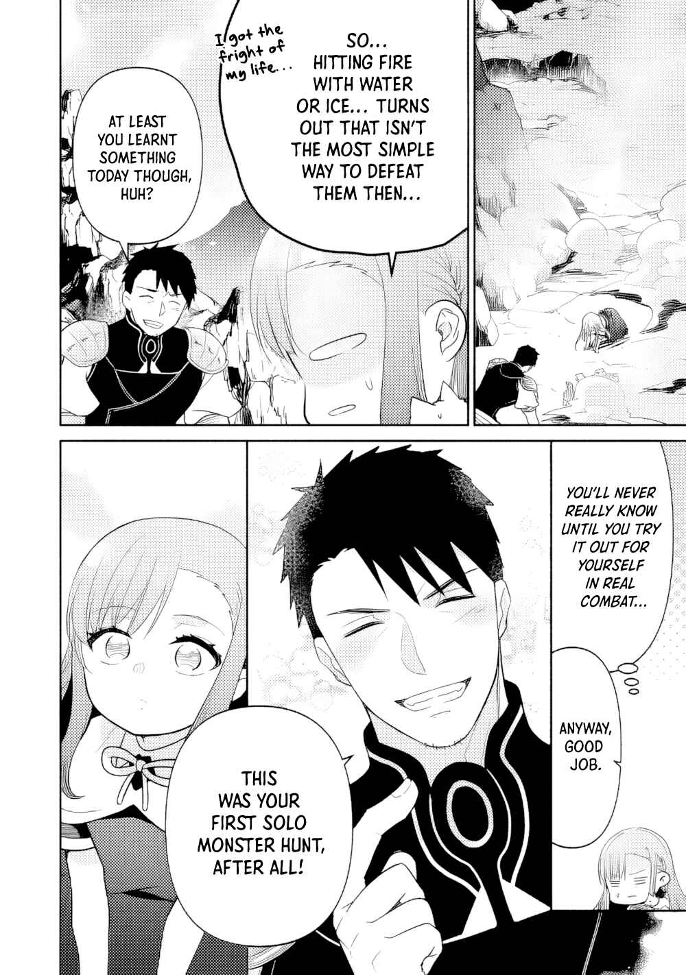 Tensei Youjo.: Shinjuu to Ouji to, Saikyou no Oji-san Youhei-dan no Naka de Ikiru Chapter 18 - Page 10