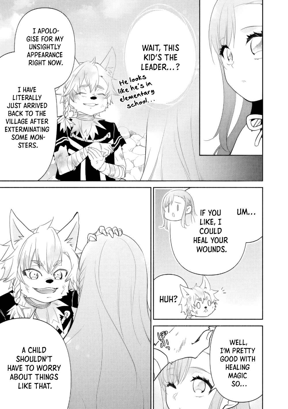 Tensei Youjo.: Shinjuu to Ouji to, Saikyou no Oji-san Youhei-dan no Naka de Ikiru Chapter 18 - Page 15