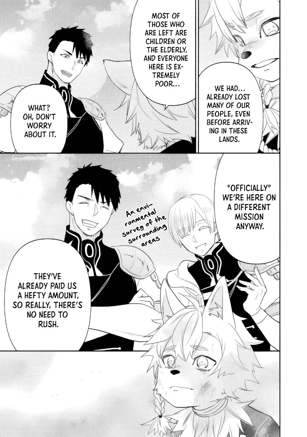 Tensei Youjo.: Shinjuu to Ouji to, Saikyou no Oji-san Youhei-dan no Naka de Ikiru Chapter 18 - Page 17