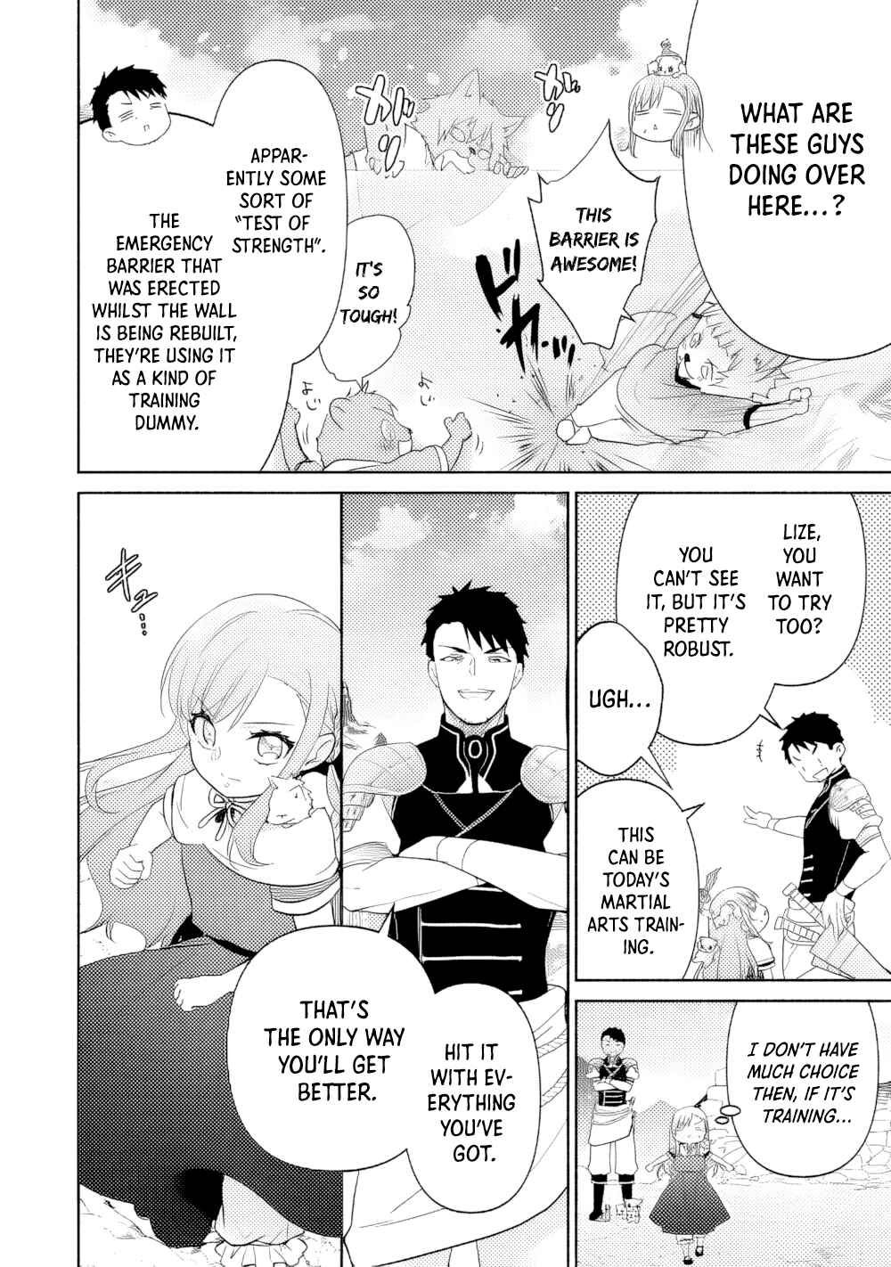 Tensei Youjo.: Shinjuu to Ouji to, Saikyou no Oji-san Youhei-dan no Naka de Ikiru Chapter 18 - Page 2