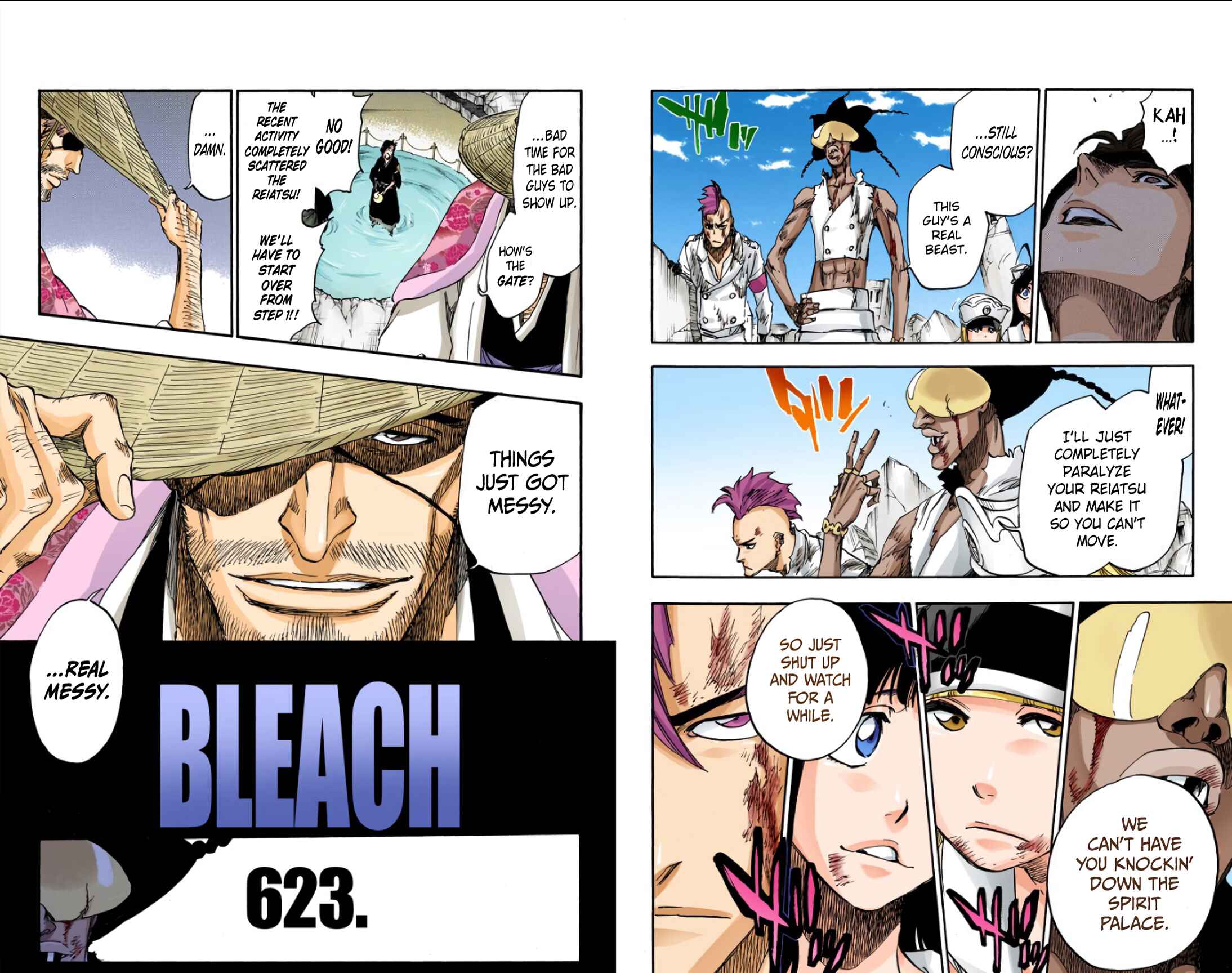 Bleach (Official Colored) Chapter 623 - Page 9