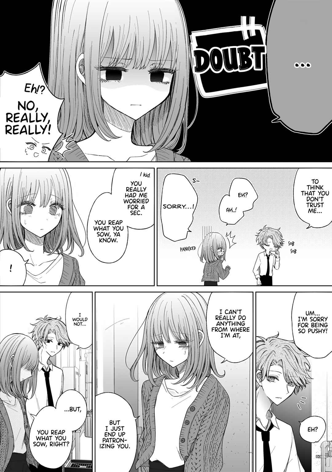 Ichizu de Bitch na Kouhai Chapter 158.5 - Page 3