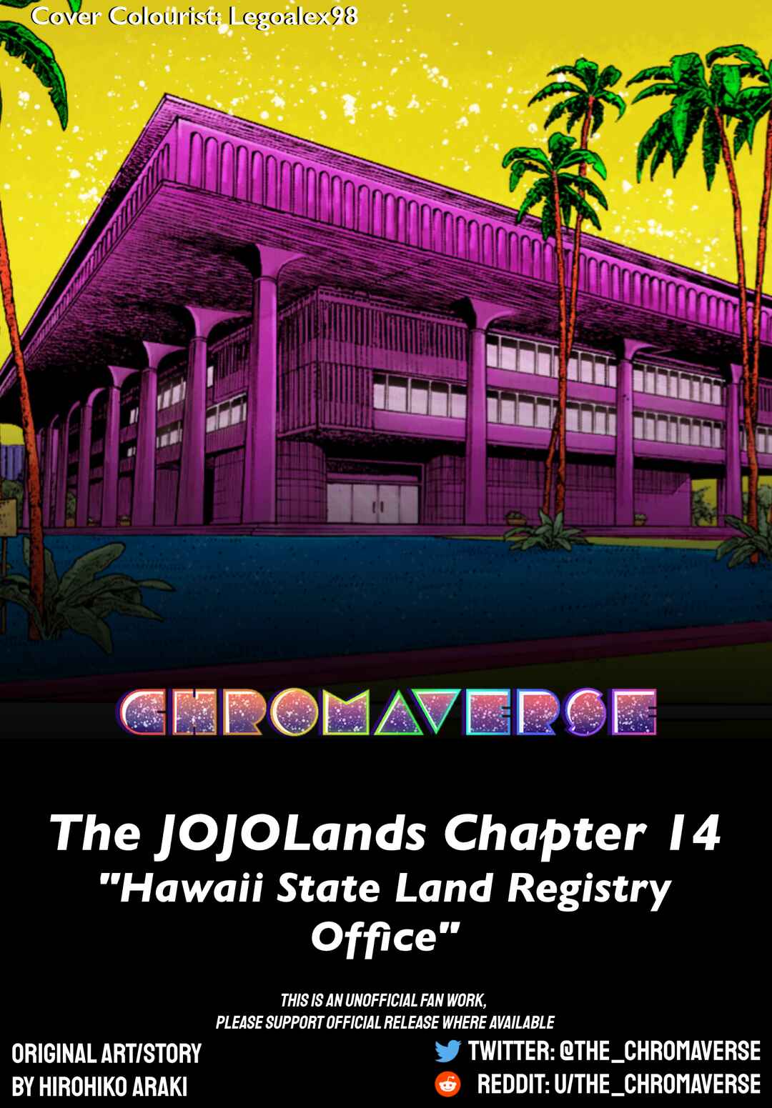 JoJo's Bizarre Adventure Part 9 - The JOJOLands (Fan-Colored) Chapter 14 - Page 1