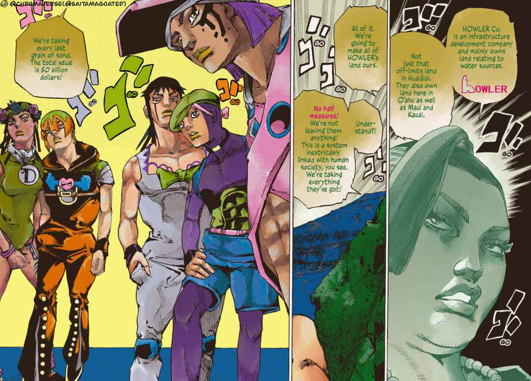 JoJo's Bizarre Adventure Part 9 - The JOJOLands (Fan-Colored) Chapter 14 - Page 14