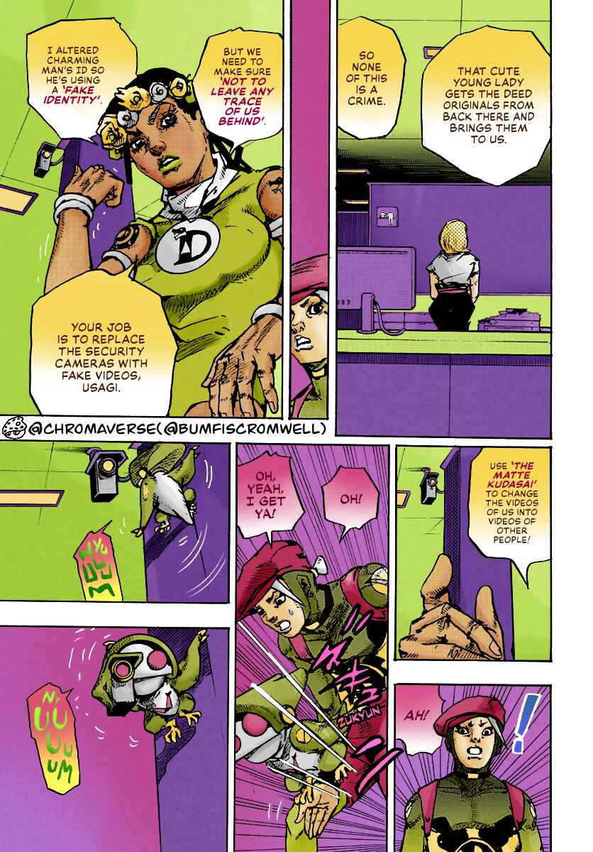 JoJo's Bizarre Adventure Part 9 - The JOJOLands (Fan-Colored) Chapter 14 - Page 20