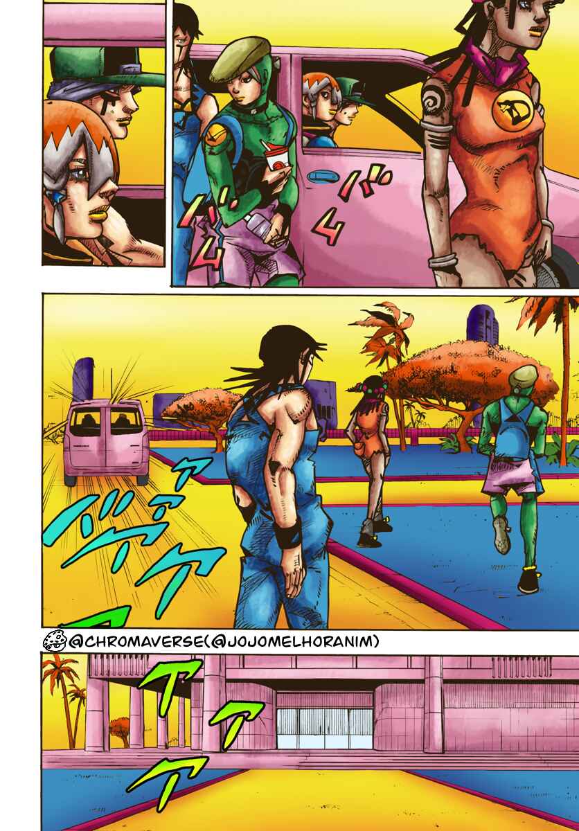 JoJo's Bizarre Adventure Part 9 - The JOJOLands (Fan-Colored) Chapter 14 - Page 6