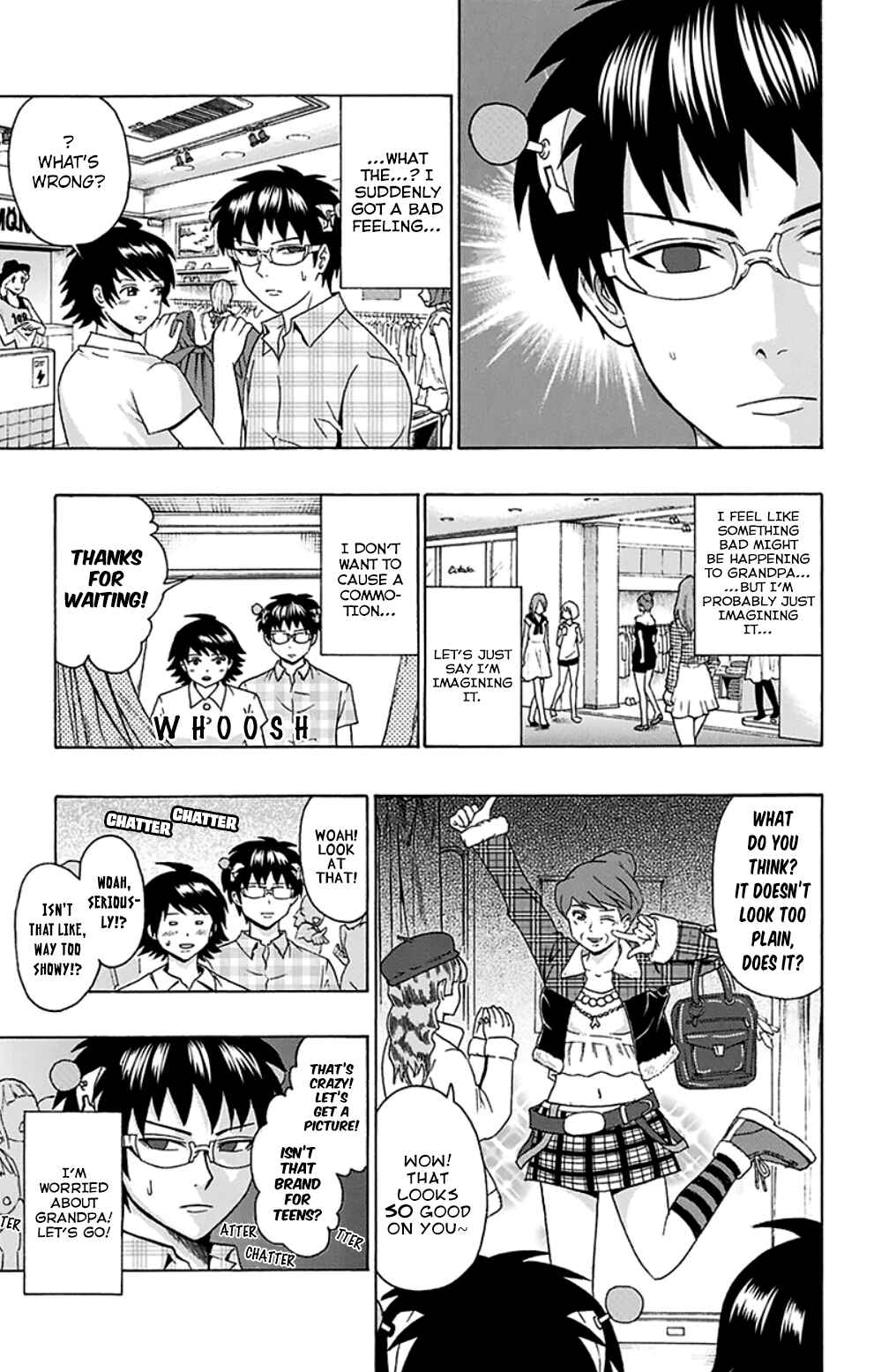 The Disastrous Life of Saiki K. Chapter 116 - Page 11
